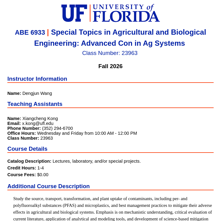 Simple Syllabus